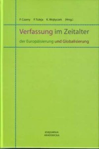 Verfassung im Zeitalter der Europaisierung - okładka książki