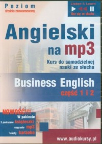 Angielski na mp3. Business English - pudełko audiobooku