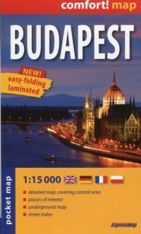 Budapest (pocket map 1:15 000) - okładka książki