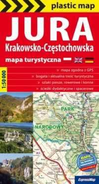 Jura Krakowsko-Częstochowska (foliowana - okładka książki