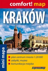 Kraków (mini mapa 1:20 000) - okładka książki