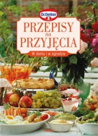 Przepisy na przyjęcia - okładka książki