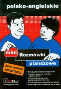 Rozmówki planszowe mini polsko-angielskie - okładka podręcznika