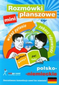 Rozmówki planszowe mini polsko-niemieckie - okładka podręcznika