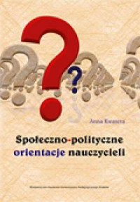 Społeczno-polityczne orientacje - okładka książki