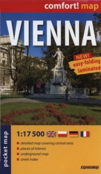 Vienna pocket map (skala 1:17 500) - okładka książki