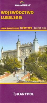 Województwo lubelskie (mapa turystyczna - okładka książki