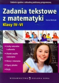 Zadania tekstowe z matematyki. - okładka podręcznika