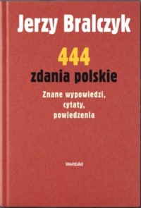 444 zdania polskie - okładka książki