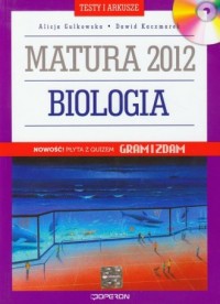 Biologia. Matura 2012. Testy i - okładka podręcznika