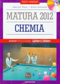 Chemia. Matura 2012. Testy i arkusze - okładka podręcznika