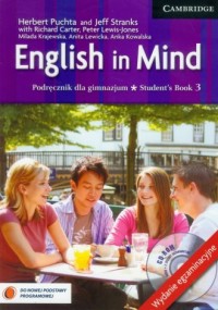 English in Mind 3. Podręcznik (+ - okładka podręcznika