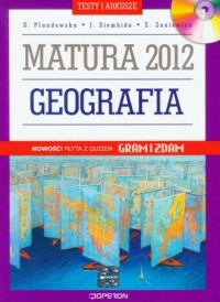 Geografia. Matura 2012. Testy i - okładka podręcznika