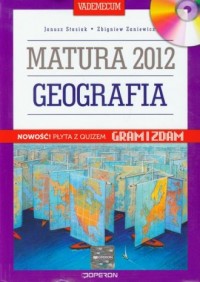 Geografia. Matura. 2012 Vademecum - okładka podręcznika