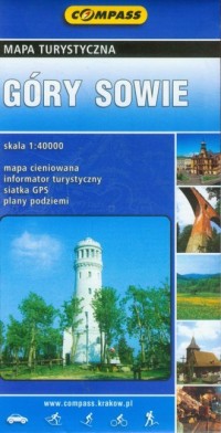 Góry Sowie (mapa turystyczna) - okładka książki