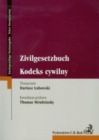 Kodeks cywilny / Zivilgesetzbuch - okładka książki