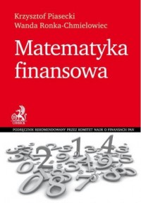 Matematyka finansowa - okładka książki