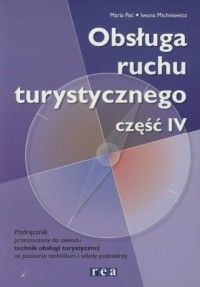 Obsługa ruchu turystycznego cz. - okładka podręcznika