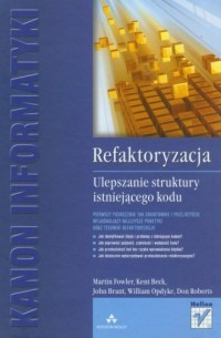 Refaktoryzacja. Ulepszanie struktury - okładka książki