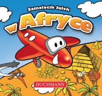 Samolocik Julek w Afryce - okładka książki