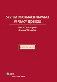 System informacji prawnej w pracy - okładka książki
