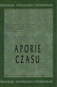 Aporie czasu - okładka książki