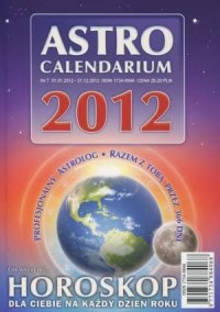Astrocalendarium 2012 - okładka książki