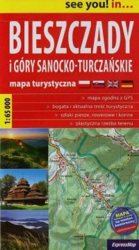 Bieszczady i Góry Sanocko-Turczańskie. - okładka książki