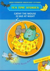 Cathy the mouse is sad at night. - okładka książki