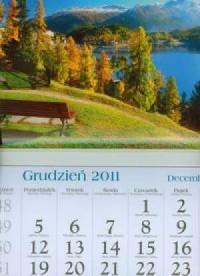 Kalendarz 2012 KT06 Ławeczka trójdzielny - okładka książki