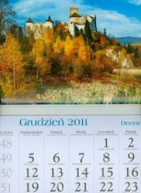 Kalendarz 2012 KT09 Zamek trójdzielny - okładka książki