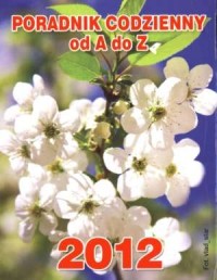 Kalendarz 2012 Poradnik codzienny - okładka książki