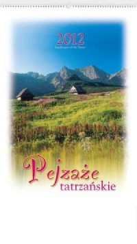 Kalendarz 2012 RW05 Pejzaże tatrzańskie - okładka książki