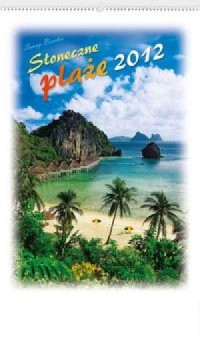 Kalendarz 2012 RW12 Słoneczne plaże - okładka książki