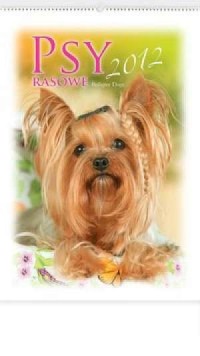 Kalendarz 2012 RW20 Psy rasowe - okładka książki