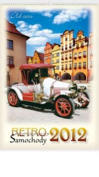 Kalendarz 2012 RW24 Retro samochody - okładka książki