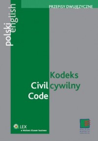 Kodeks cywilny / Civil Code - okładka książki