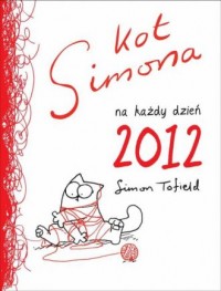 Kot Simona na każdy dzień 2012 - okładka książki