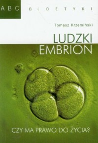 Ludzki embrion - okładka książki
