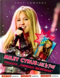 Miley Cyrus me & you - okładka książki