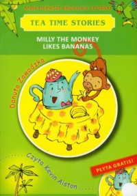 Milly the monkey likes bananas. - okładka książki