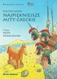 Najpiękniejsze mity greckie (CD - okładka książki