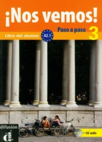 Nos vemos! 3. Paso a paso (+ CD) - okładka podręcznika