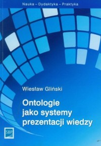 Ontologie jako systemy prezentacji - okładka książki
