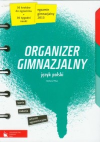 Organizer gimnazjalny. Język polski - okładka podręcznika