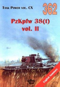 PzKpfw 38t vol. II. Tank Power - okładka książki