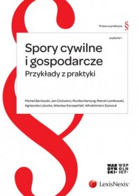 Spory cywilne i gospodarcze - okładka książki