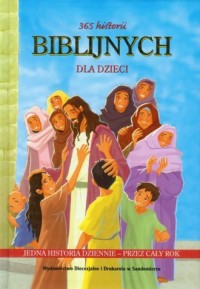 365 historii biblijnych dla dzieci - okładka książki