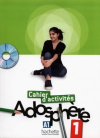 Adosphere 1 zeszyt ćwiczeń (+ CD) - okładka podręcznika