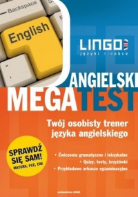 Angielski. Megatest - okładka podręcznika
